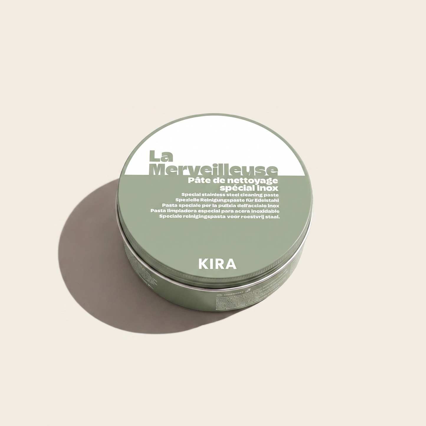 pâte de nettoyage spéciale inox - Kira