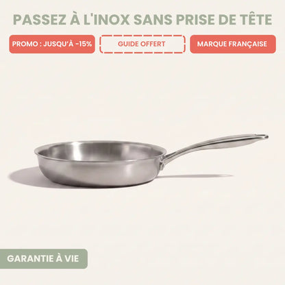 Poêle inox - Kira