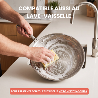Poêle inox Kira