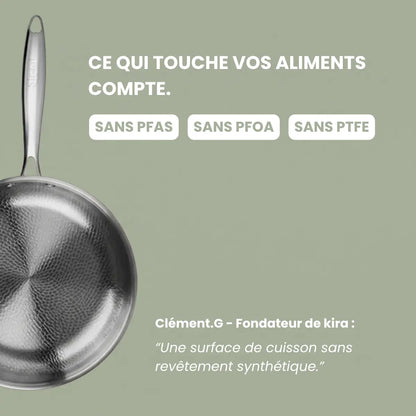 Poêle en Titane - Kira