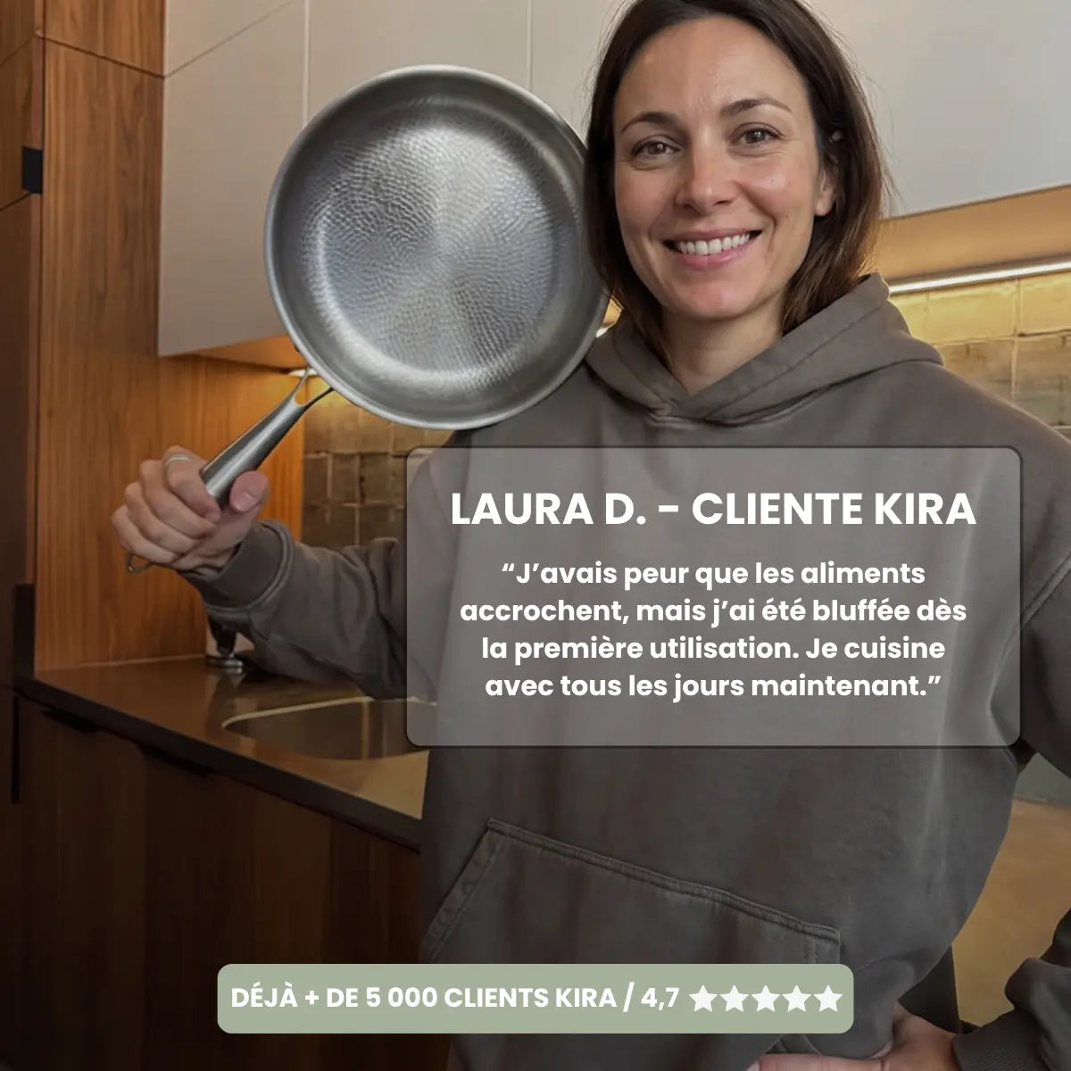 Poêle en Titane - Kira
